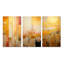 «Sunset In The Golden CIty», 3 pièces sur toile-1309828527-1309828526