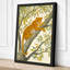 Resting Leopard Botanical - Wrapped Canvas-586585422-586585429