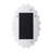Anders Modern Wavy Framed Oval Wall Mirror-1168154348