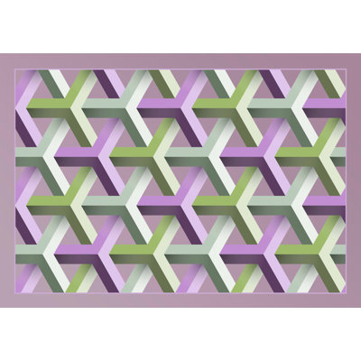 Genieve Rectangle Geometric Area Rug