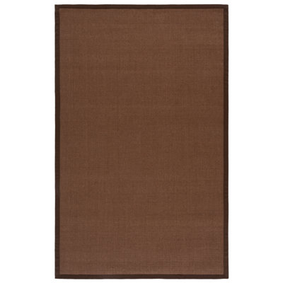 Auckland Jute Brown Area Rug