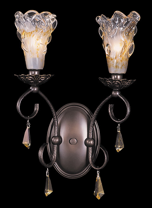 Applique murale meuble-lavabo 2 lumières Montville