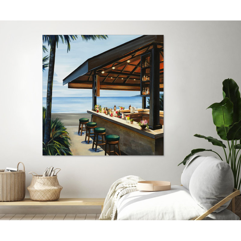 Reproduction d'art «Luxurious Rum Retreat I on Canvas» par Daleno, H 54 po x l 54 po x P 1,5 po