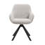 Set of 4 Upholstered Dining Chairs, Soft Fabric Seat with Sturdy Metal Legs, Modern Kitchen & Living-1929910866