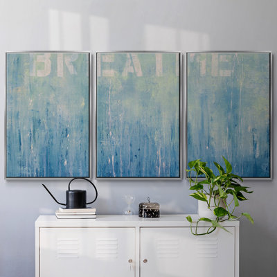 Just Breathe - Toile encadrée multi-pièces