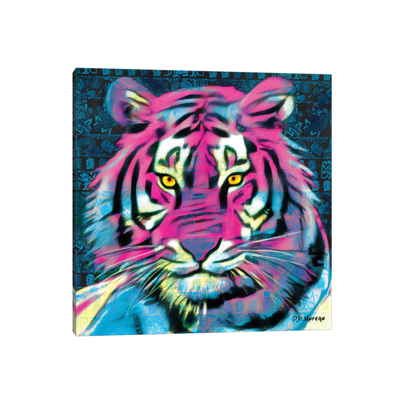 Tony by P.D. Moreno - Print on Canvas, Wrapped Canvas, 45.72 cm H x 45.72 cm W x 1.91 cm D