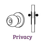 Addison Siena Privacy Door Knob