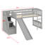 Lit mezzanine avec escalier-1391389812