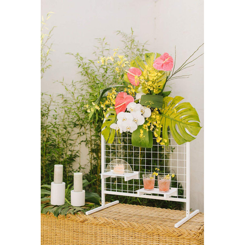 Support pour plante Azure, H 36,25 po x L 28,25 po x P 7,5 po
