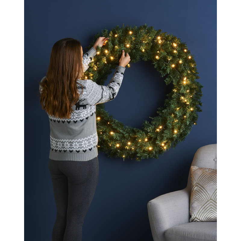 Faux 100cm Wreath