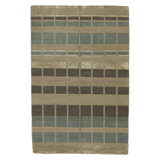 Geometric Area Rug in Beige