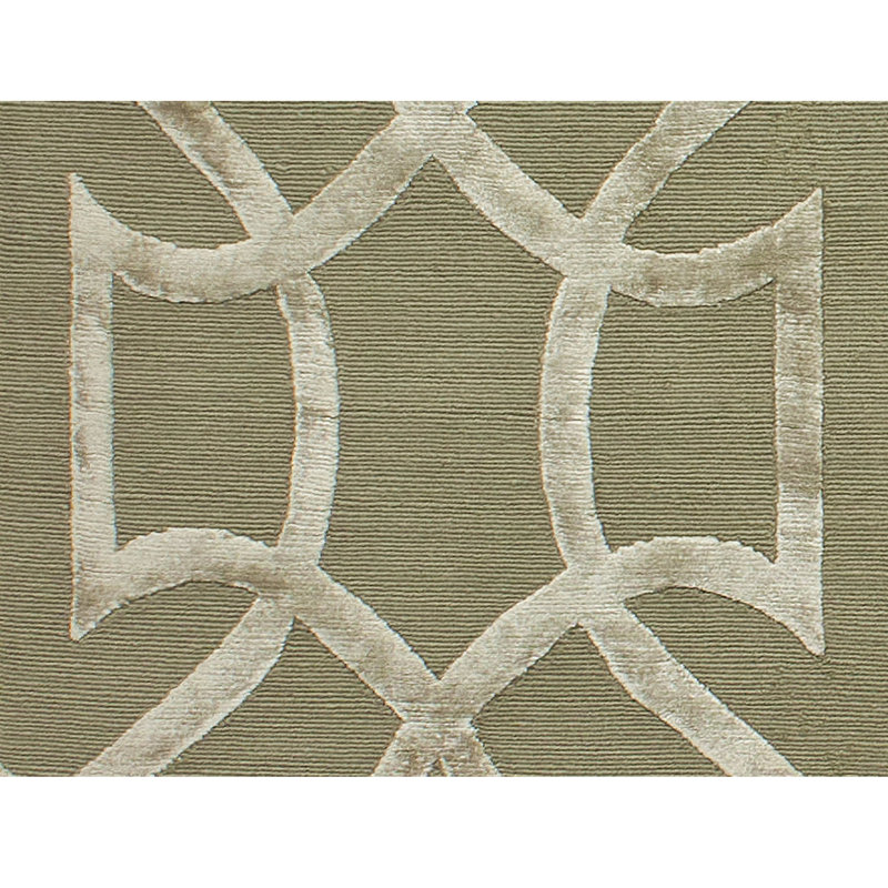 Ikat Area Rug in Endive, Rectangle 6' x 9'