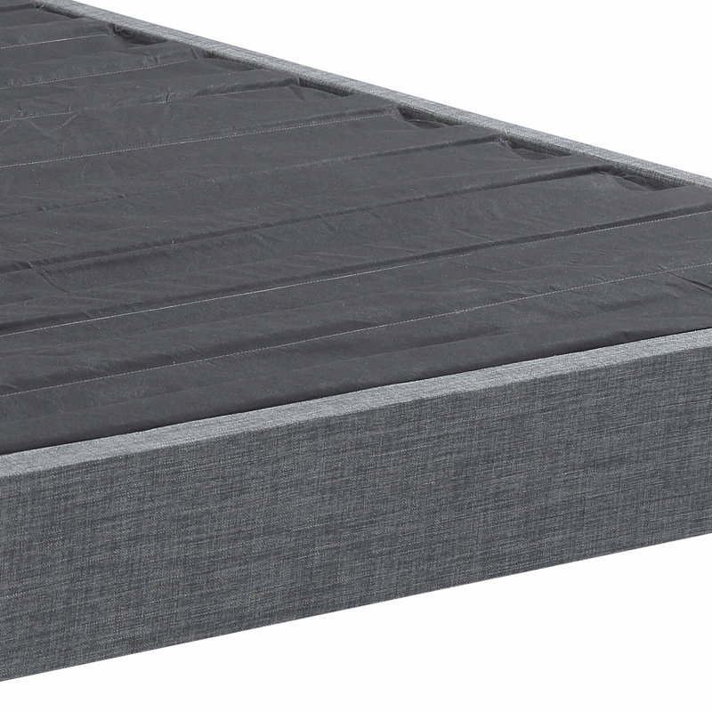 Brayton Platform Bed Frame 13" Height with Fabric Upholstery, King