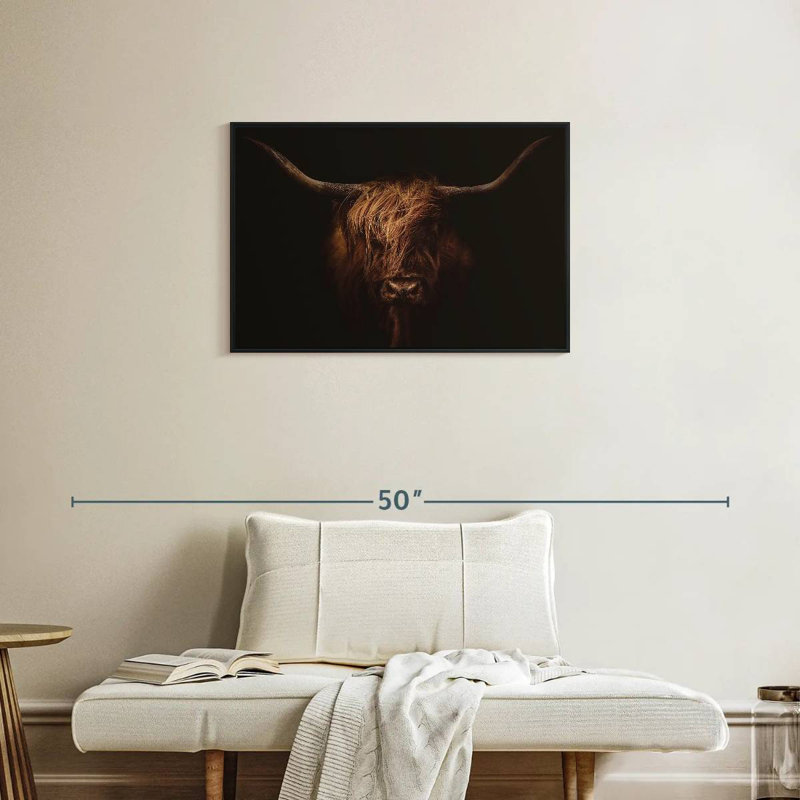 Vache Brampt, H 21 po x l 31 po