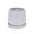 Modern 7" White Ceramic Planters In A Of 2, Heat- And With Built-In Drainage For Plants 2 Flowerpot Hole, Flowers, Herbs Small Greenery-1748445735