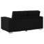 Canapé noir en similicuir vidaXL 62,99 po-8320024
