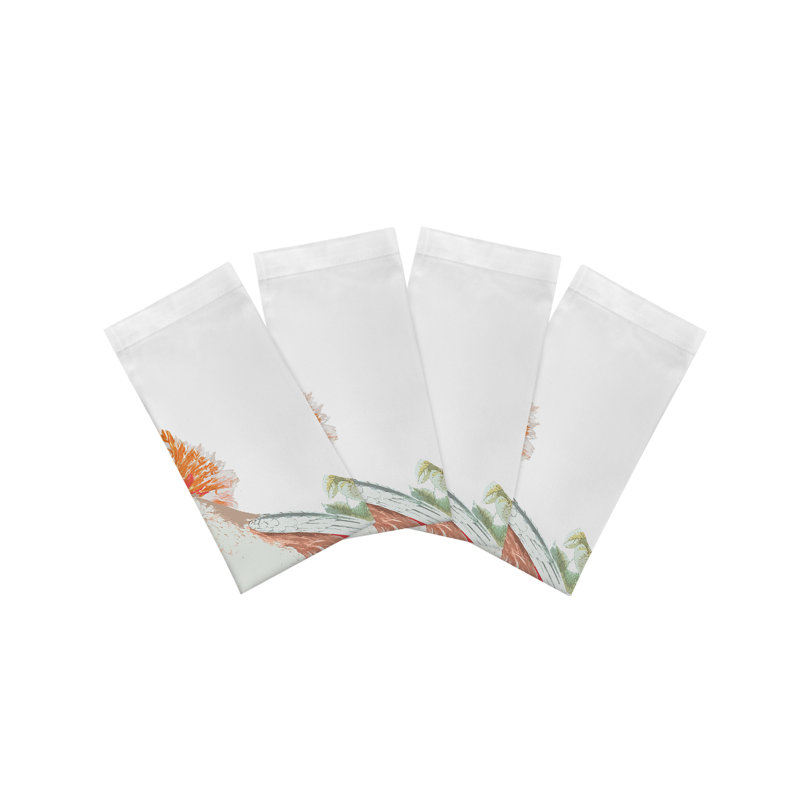 Cockatoo Cotton Sateen Dinner Napkins