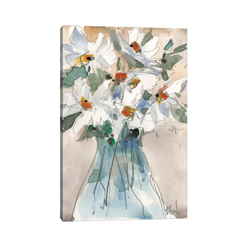 «Daisy Point of View II», reproduction d'art sur toile tendue, H 18 po x l 12 po, Toile tendue, Ne s’applique pas