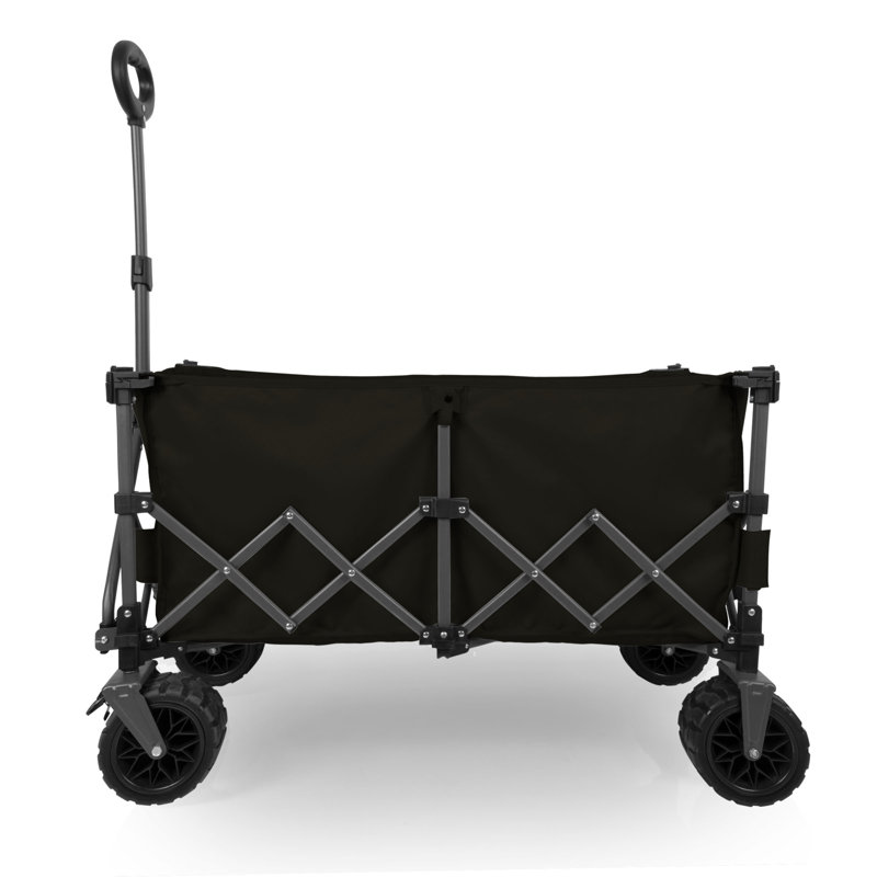 Chariot pliable tout-terrain Wilderness, Noir / gris