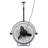  Modern 20" Dual Hanging Rotatable 3CCT LED Plug-In Garage Ceiling Fan With Remote, 6-Speed Reversible DC Motor, Dimmable