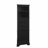 Black Triangle Tall Cabinet With 3 Drawers And Adjustable Shelves For Bathroom-36288012