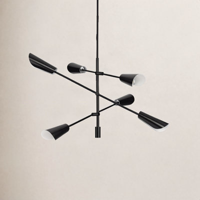 Circe 6 - Light Dimmable Chandelier