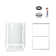 Accord 48" W x 77" H Framed Rectangle Sliding Shower Stall and Base Included