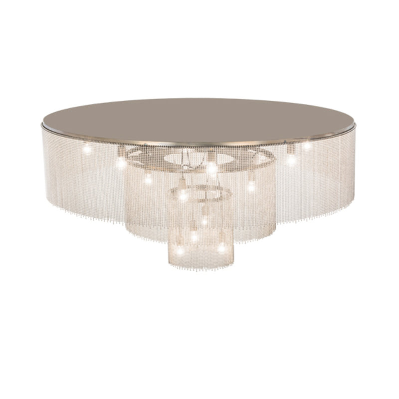 Niagara 16 - Light Flush Mount, Antique Copper