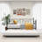 Metal Daybed Frame Twin Size Platform with trundle