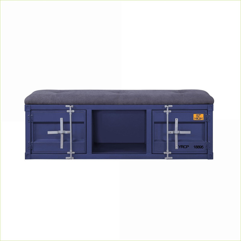 Banc de rangement FlowLuxe Cargo, Bleu