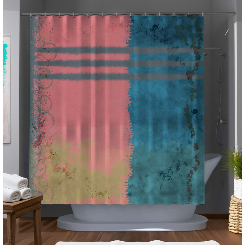 Rideau de douche abstrait Dain