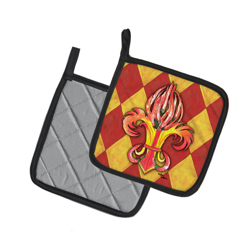 Caroline's Treasures Polyester Potholder Set