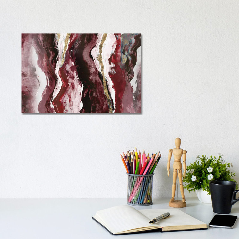 Effectus II, 8" H x 12" W, Red