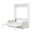 Lit escamotable mural Murphy avec coussin
