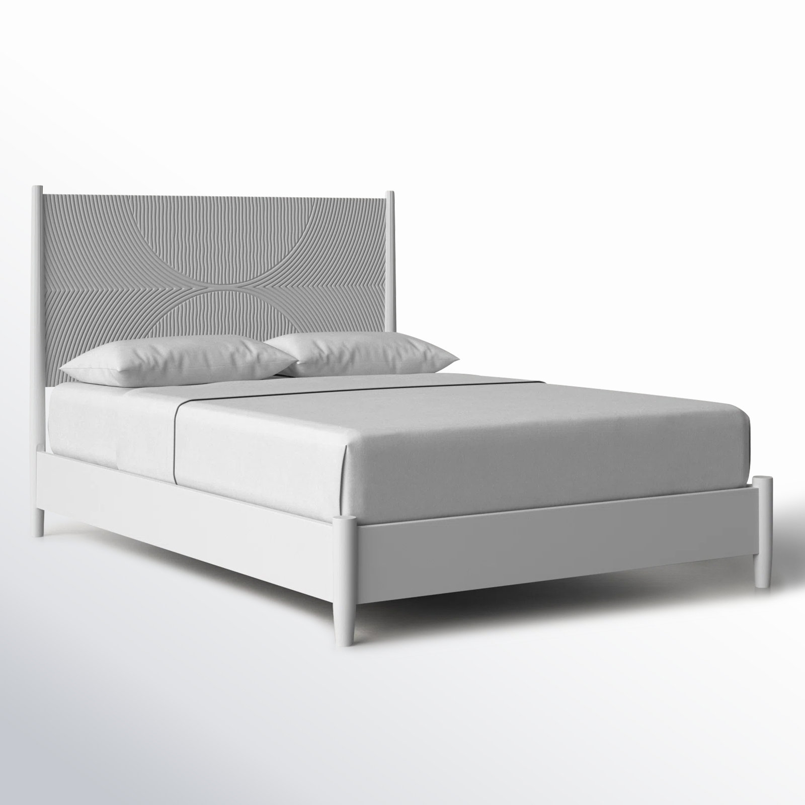 Daria Panel Bed, Queen