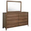 Commode 8 tiroirs avec miroir Gramer