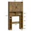 Armoire de rangement au-dessus de la toilette-127658993