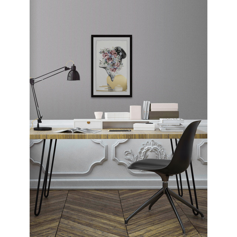 Flower Crown II by Julia Posokhova - Single Picture Frame Print, 91 cm H x 61 cm W x 4 cm D