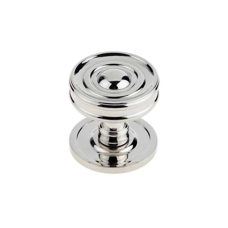 Bloomsbury Passage Door Knob, Polished Nickel