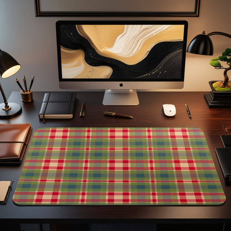 Polyester Desk Pad, 31.5x15.5