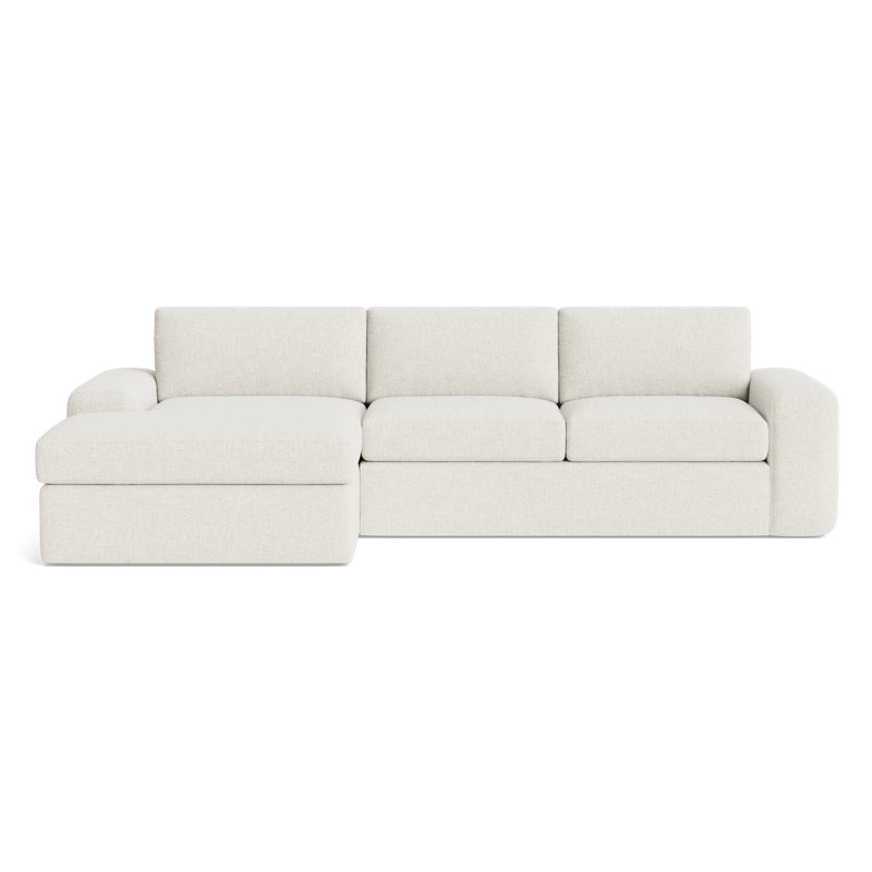 The OG Sectional, Left Hand Facing, Basil PolyPerformance Weave - Basilester Blend