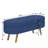 Upholstered Bench With Flip Top Storage Space-1551444130