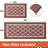 Kitchen Rug Mats 2 Pcs Soft Kitchen Mat Anti Slippery and Machine Washable-633268326-633268320