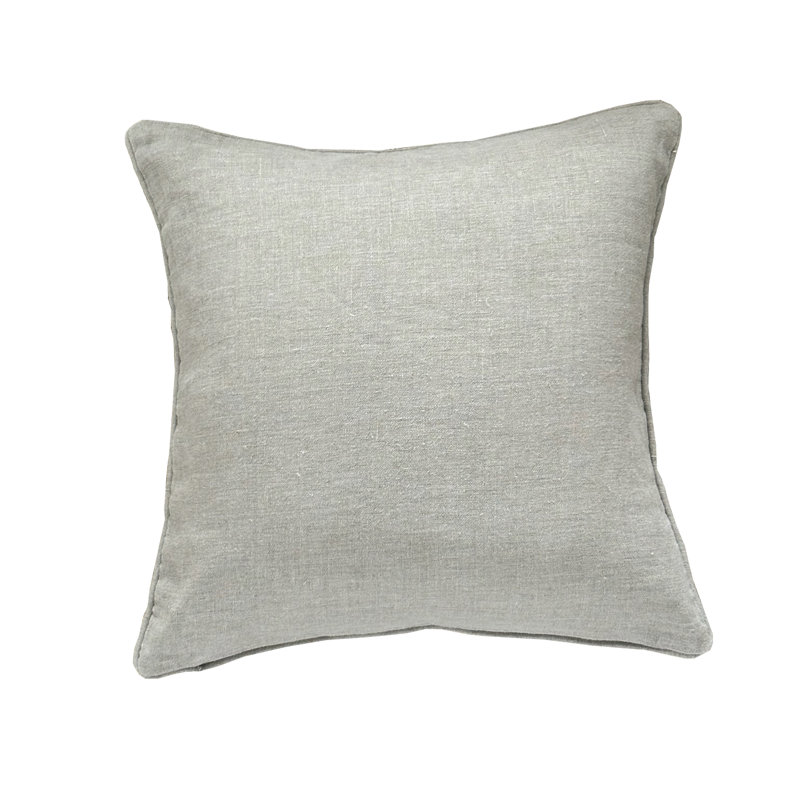 Coastal Breeze Azure Bloom Pillow Cover & Insert, Square