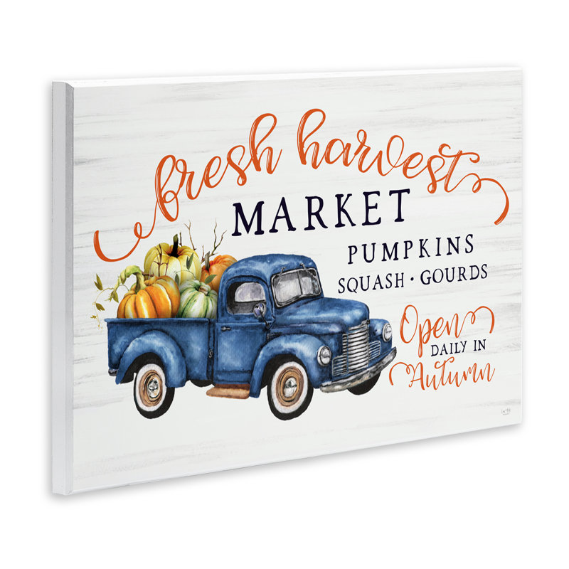 Plaque murale Fresh Fresh Market, design par Lux + Me Designs, H 10 po x l 15 po
