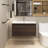 Sahana 35.6'' Single Bathroom Vanity with Acrylic Top-943590879