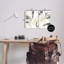 «Abstract Squiggly Beige Lines», ensemble de 2 plaques murales par June Erica Vess