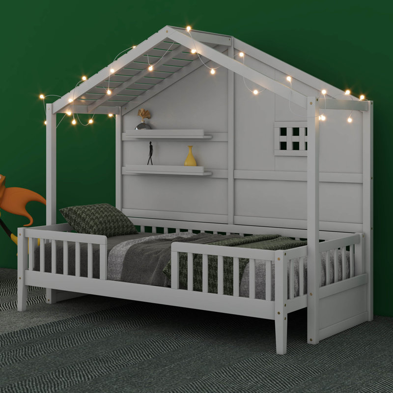 Lit simple Darina, Blanc