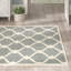 Neva Geometric Wool Hand Woven Area Rug-16541453