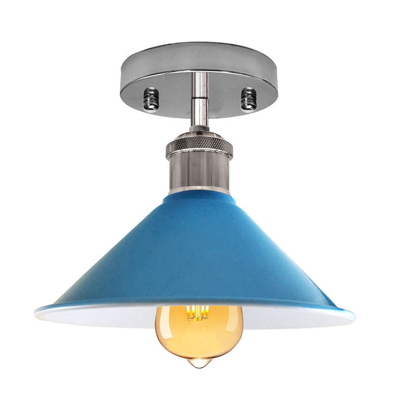 Semi Flush Mount, Blue